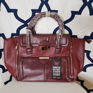JustFab Burgundy Bag